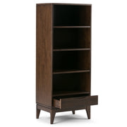 Harper - Bookcase With Storage - Walnut Brown - R&R Furniture Gallery (Fountain Valley, CA)
