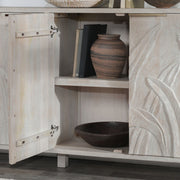 Ledro - Wood 4 Door Buffet - R&R Furniture Gallery (Fountain Valley, CA)