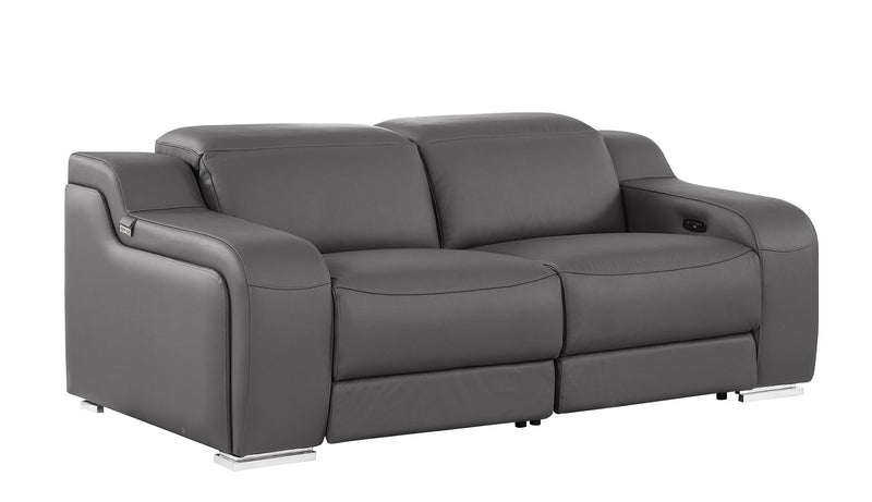 1116 - 6-Piece Modular Power Reclining Sofa, Loveseat & Chair Set In With 5 Power Recliners & Power Headrests