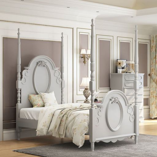Flora - Bed With Poster - R&R Furniture Gallery (Fountain Valley, CA)