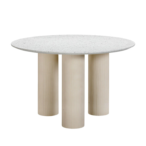 Parcino - Concrete Indoor / Outdoor Dining Table - Terrazzo - R&R Furniture Gallery (Fountain Valley, CA)