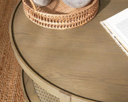 Devin - Solid Wood Round Table - R&R Furniture Gallery (Fountain Valley, CA)