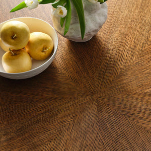 Gold Rush - Dining Table - Woodtone / Brass