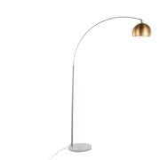 Modern March Lumi Source contemporary floor lamp with sleek design and adjustable arm, ideal for living room or office lighting.