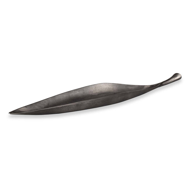 Leaflet - Outdoor Bowl - Dark Nickel