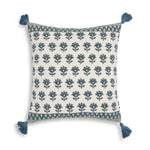 Blossom - Accent Cushion Cover - Blue - R&R Furniture Gallery (Fountain Valley, CA)
