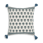Blossom - Accent Cushion Cover - Blue - R&R Furniture Gallery (Fountain Valley, CA)