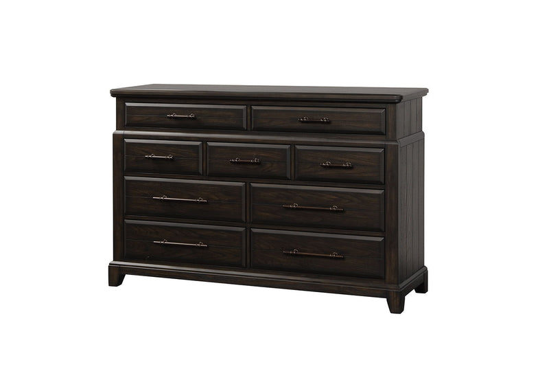 9 Drawer Dresser - Mahogany - R&R Furniture Gallery (Fountain Valley, CA)