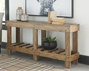 Susandeer - Console Sofa Table - Brown - R&R Furniture Gallery (Fountain Valley, CA)