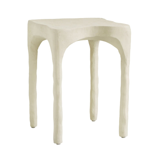 Skully - Textured Side Table - Cream - R&R Furniture Gallery (Fountain Valley, CA)