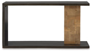 Camlett - Console Sofa Table - Brown - R&R Furniture Gallery (Fountain Valley, CA)