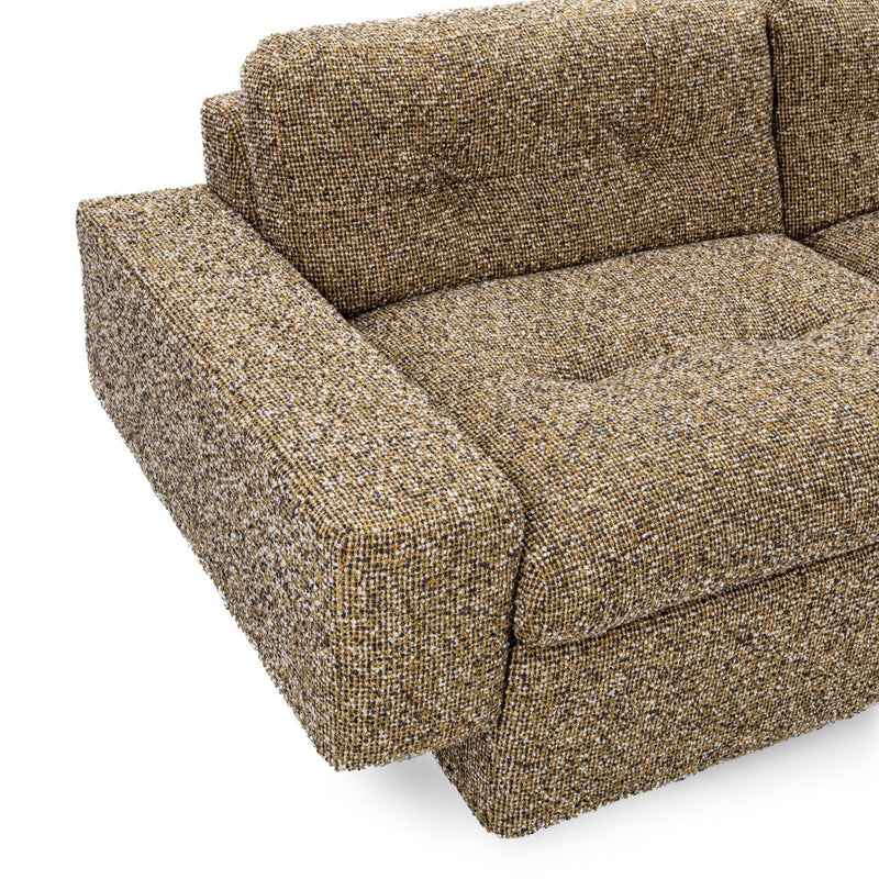 Lucca - Upholstered Sofa - Yellow Honey - R&R Furniture Gallery (Fountain Valley, CA)