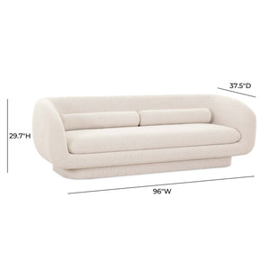 Simone - Sofa - Cream - R&R Furniture Gallery (Fountain Valley, CA)