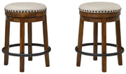 Valebeck - Upholstered Swivel Stool - R&R Furniture Gallery (Fountain Valley, CA)