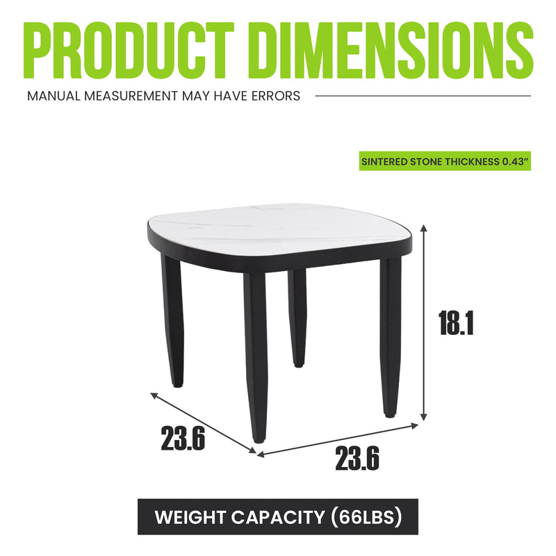 Outdoor Elegance Table, Rounded Corners - R&R Furniture Gallery (Fountain Valley, CA)