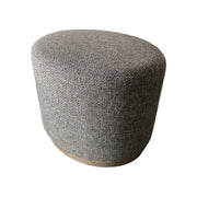 Oval Accent Ottoman - Brown - R&R Furniture Gallery (Fountain Valley, CA)