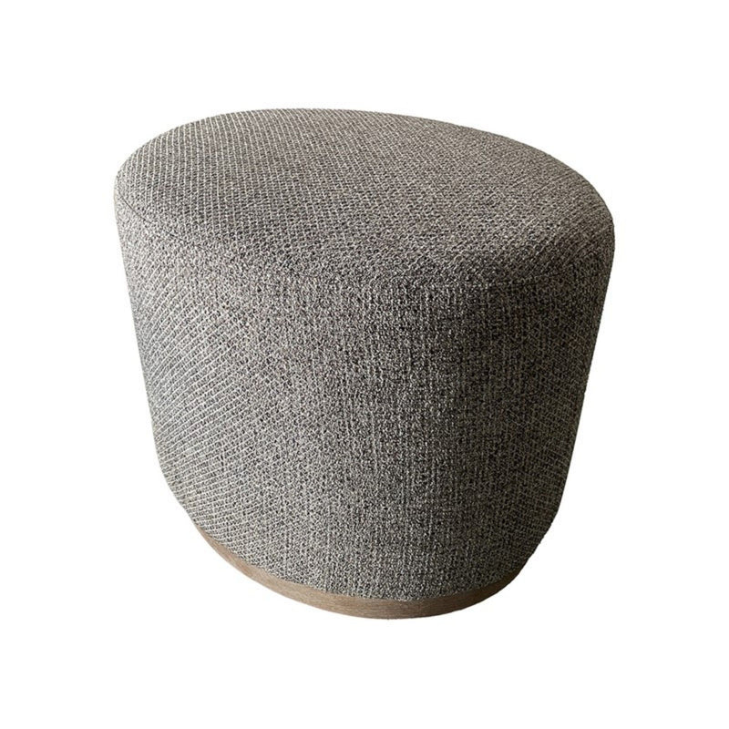 Oval Accent Ottoman - Brown - R&R Furniture Gallery (Fountain Valley, CA)