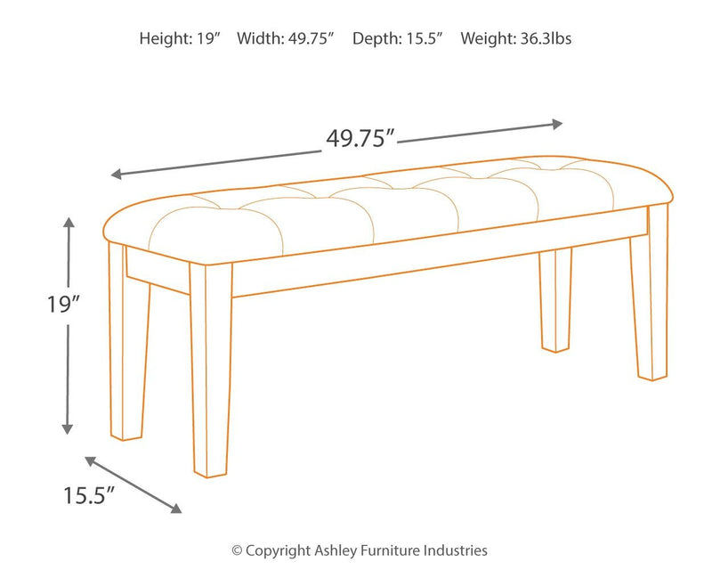 Ralene - Upholstered Bench - R&R Furniture Gallery (Fountain Valley, CA)