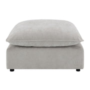 Marisa - Modular Ottoman - Beige Boucle - R&R Furniture Gallery (Fountain Valley, CA)
