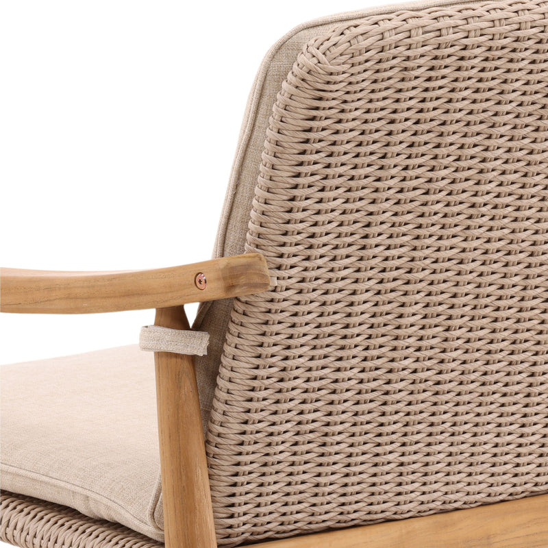 Wembley - Outdoor Dining Chair (Set of 2) - Sand And Natural