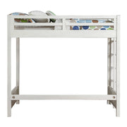 Celerina - Twin Loft Bed - Weathered White - R&R Furniture Gallery (Fountain Valley, CA)
