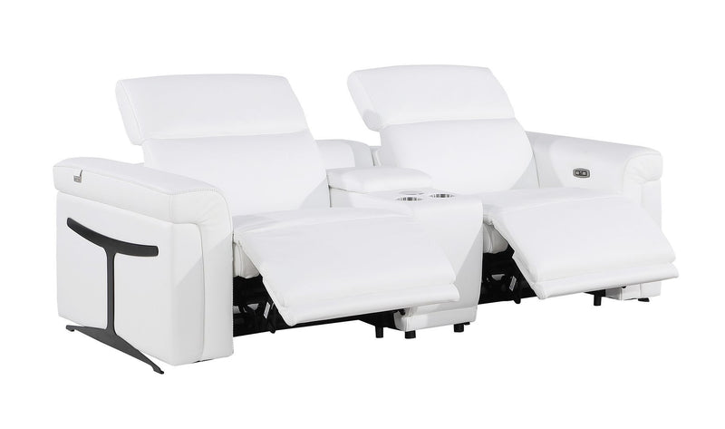 1126 - 7-Piece Modular Power Reclining Sofa, Loveseat & Chair Set In With 6 Power Recliners & Power Headrests