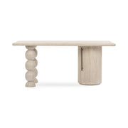 Adir - Desk - Cream - R&R Furniture Gallery (Fountain Valley, CA)