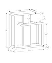 Accent Console Table For Entryway, Contemporary, Elegant Design - R&R Furniture Gallery (Fountain Valley, CA)