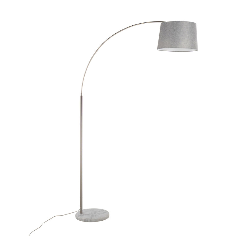 Modern Lumi Source March floor lamp with a sleek contemporary design and a tall, minimalist metal stand.