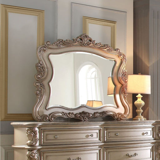 Gorsedd - Mirror - Golden Ivory - R&R Furniture Gallery (Fountain Valley, CA)