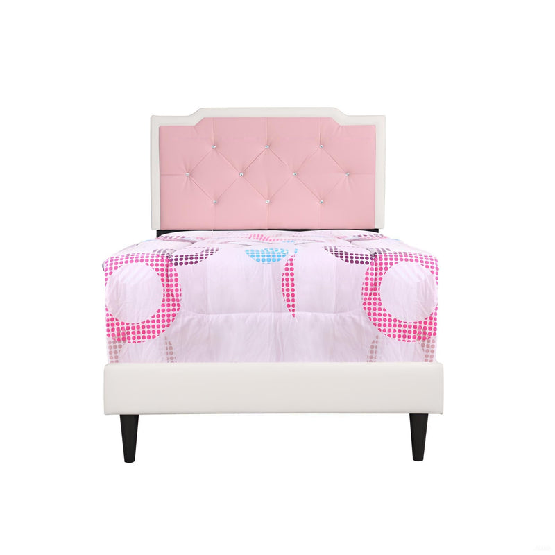 Bed (All in One Box) - Two Tone - R&R Furniture Gallery (Fountain Valley, CA)