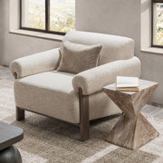 Malia - Accent Chair - Latte - R&R Furniture Gallery (Fountain Valley, CA)