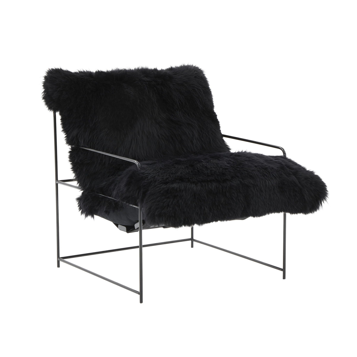 Kimi - Genuine Sheepskin Chair - R&R Furniture Gallery (Fountain Valley, CA)
