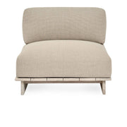 Livia - Outdoor Armless Chair - Taupe - R&R Furniture Gallery (Fountain Valley, CA)