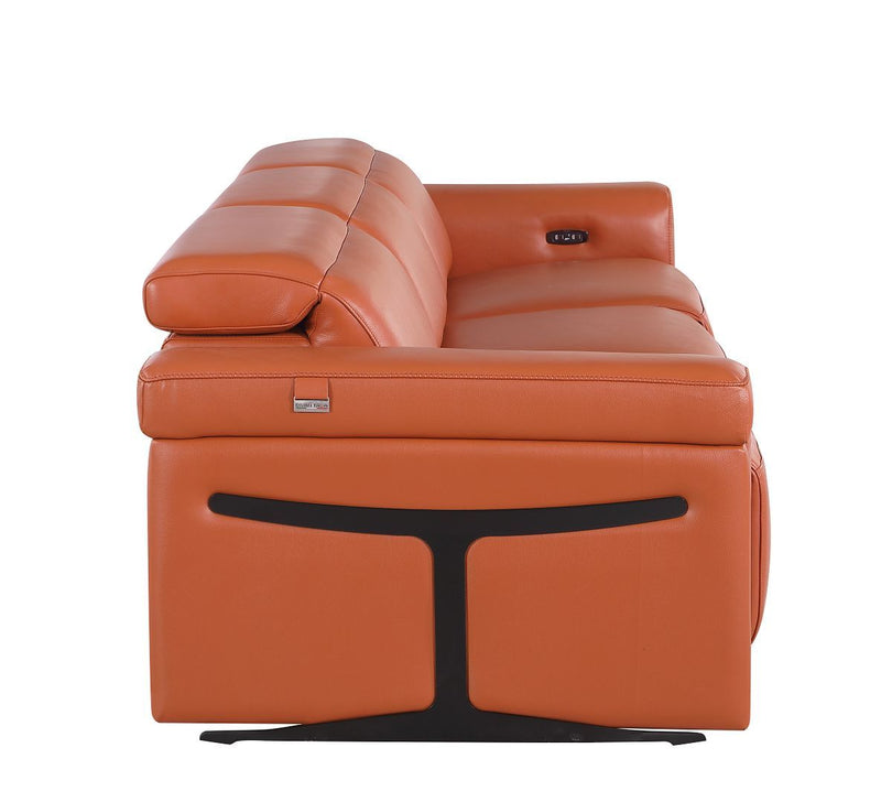 1126 - 3-Piece Modular Power Reclining Sofa In With 3 Power Recliners & Power Headrests