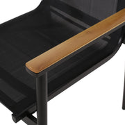 Barrister - Dining Chair (Set of 2) - Black / Natural - R&R Furniture Gallery (Fountain Valley, CA)