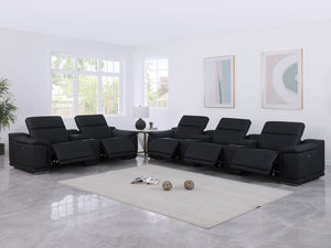 9762 - 8-Piece Modular Power Reclining Sofa And Console Loveseat Set With