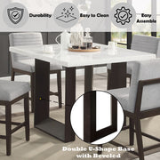 Edwyn - Dining Table With Marble Top - R&R Furniture Gallery (Fountain Valley, CA)