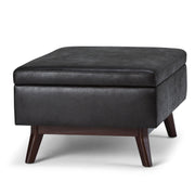 Owen - Upholstered Rectangular Storage Ottoman - R&R Furniture Gallery (Fountain Valley, CA)
