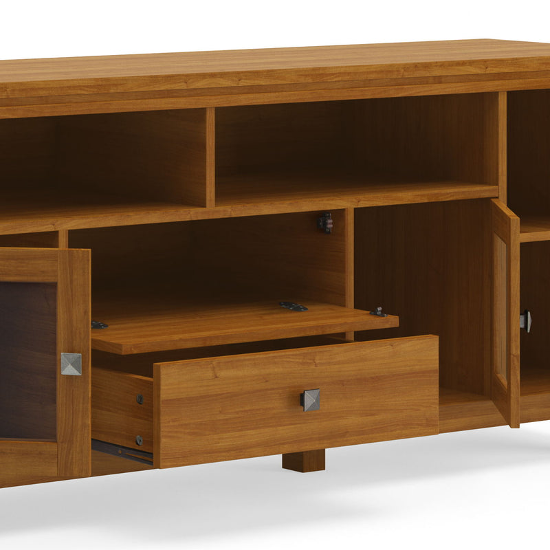 Cosmopolitan - Handcrafted Wide TV Media Stand - R&R Furniture Gallery (Fountain Valley, CA)
