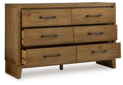 Sherbana - Dresser - Light Brown - R&R Furniture Gallery (Fountain Valley, CA)