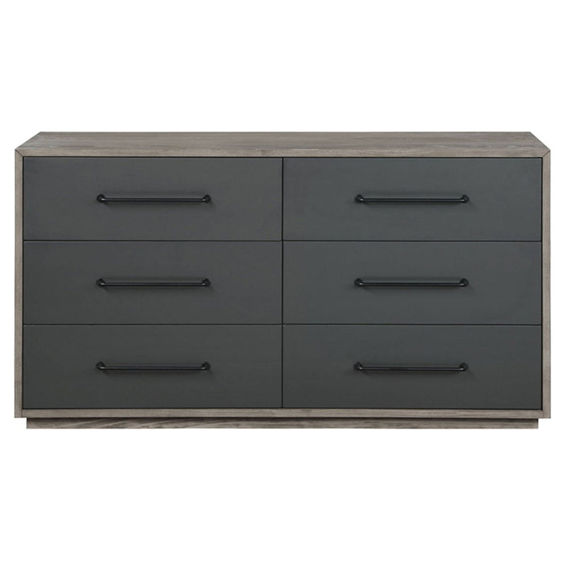 Estevon - Dresser - Gray Oak - R&R Furniture Gallery (Fountain Valley, CA)