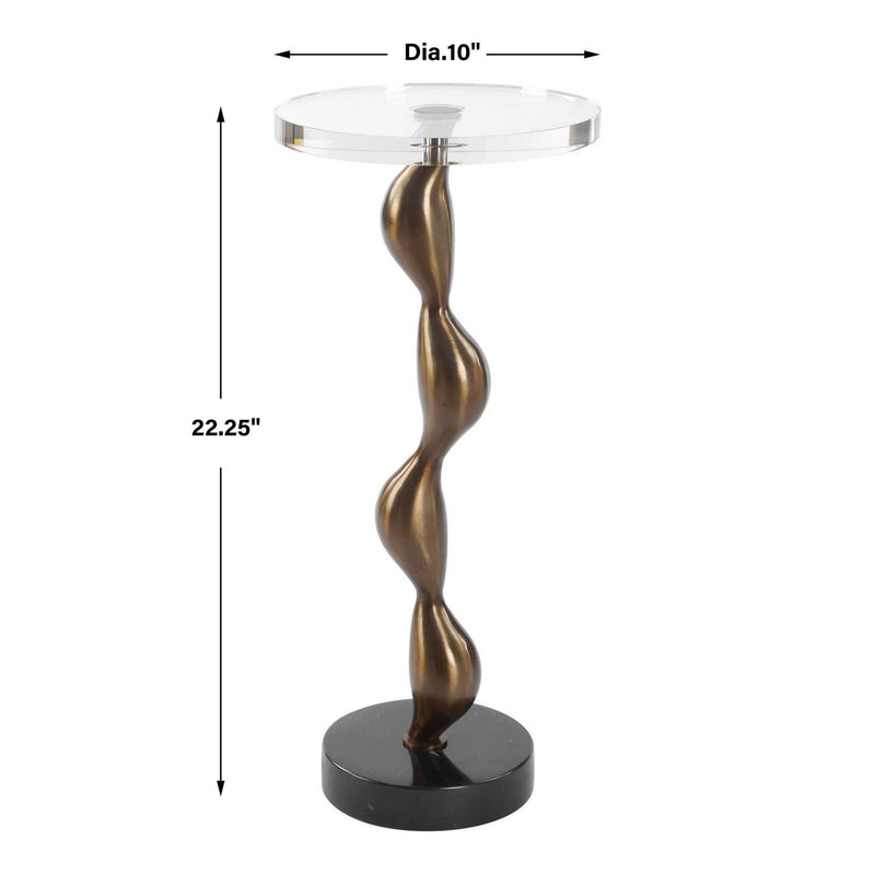 Remolino - Drink Table - Bronze