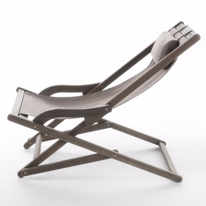 Arcadia - Outdoor Sling Chair With Pillow - R&R Furniture Gallery (Fountain Valley, CA)