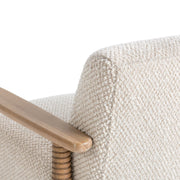 Caprice - Accent Chair - Light Beige / Natural - R&R Furniture Gallery (Fountain Valley, CA)