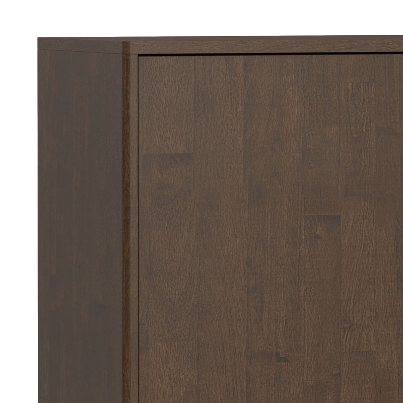 Harper - 3 Door Sideboard Buffet / Storage Cabinet - Walnut Brown - R&R Furniture Gallery (Fountain Valley, CA)