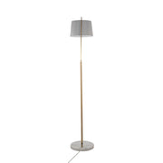 Lumi Source March contemporary floor lamp with elegant finish, featuring sleek modern design and a tall standing structure.