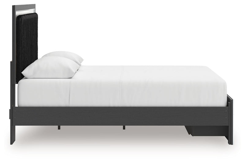 Zuraleus - Upholstered Panel Platform Storage Bed - R&R Furniture Gallery (Fountain Valley, CA)