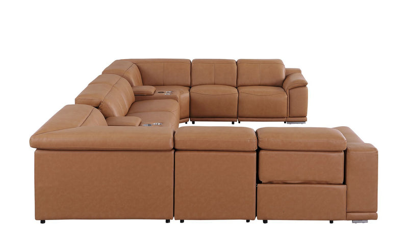 9762 - 10-Piece U-Shaped Sectional Sofa With 4 Power Recliners