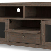 Cosmopolitan - Handcrafted Wide TV Media Stand - R&R Furniture Gallery (Fountain Valley, CA)